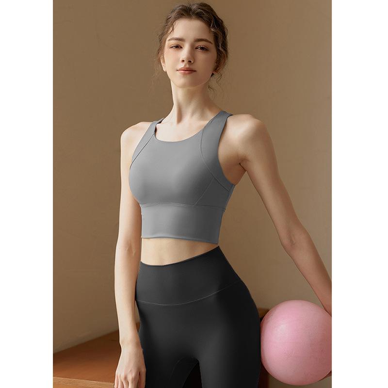 Shockproof Women's Sports Bra - Quick Dry, High Intensity Fitness & Yoga Vest