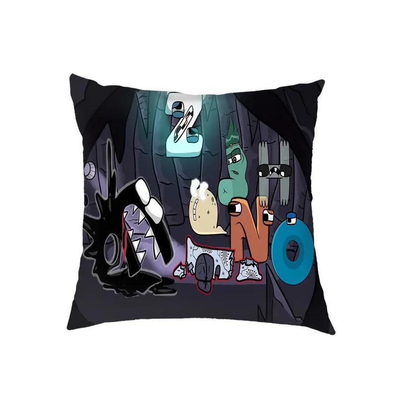 

Alphabet lore love pillow case 45x45cm 26 English letters Pillow Case Sofa Pillow Cover Car Home Decor in stock