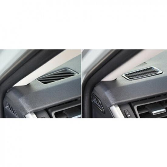 For Toyota RAV4 -2024 Carbon Fiber Dashboard Upper Air Vent Cover Trim 4PCS