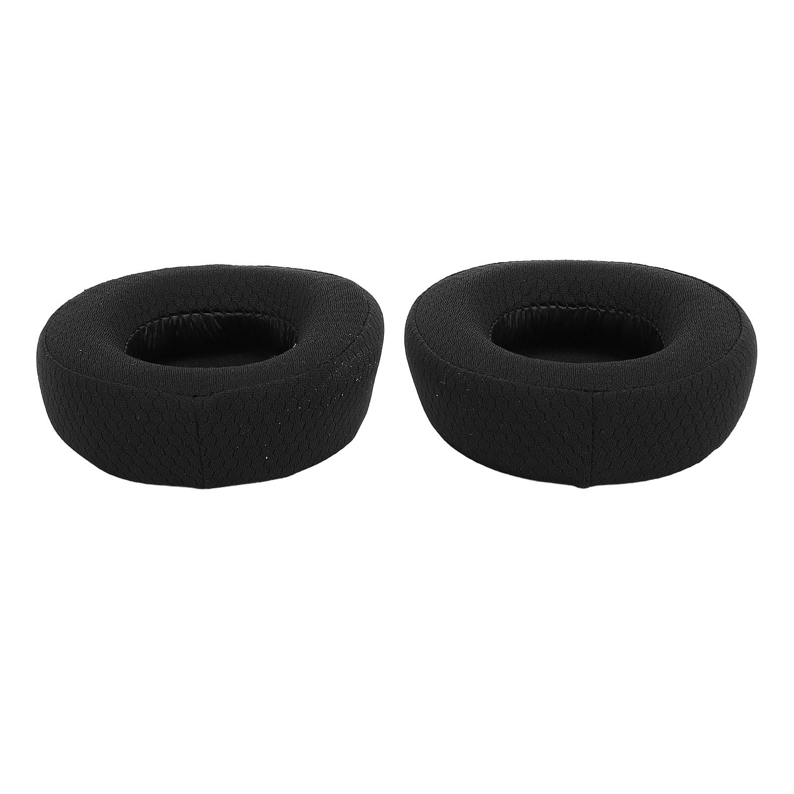 

2pcs Headphone Ear Pads Professional Earpads Breathable Mesh Fabric Replacement Ear Cushions for
