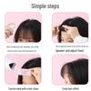 Air Bangs Curler: Fluffy Hair Root Shaper for Short Curly Hair