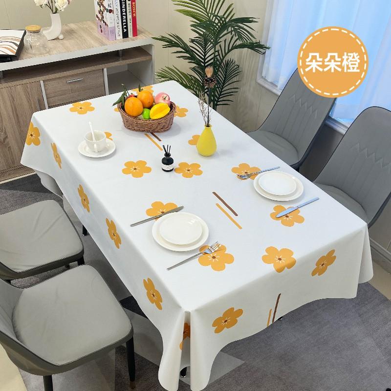 Waterproof Oil-Resistant PVC Tablecloth Dining Table Coffee Rectangle Non-Slip Heat Insulation Decorative