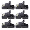 6Pcs Mouse Traps Plastic Material High Sensitivity Touchless Design Safe Reusable Rat Catcher