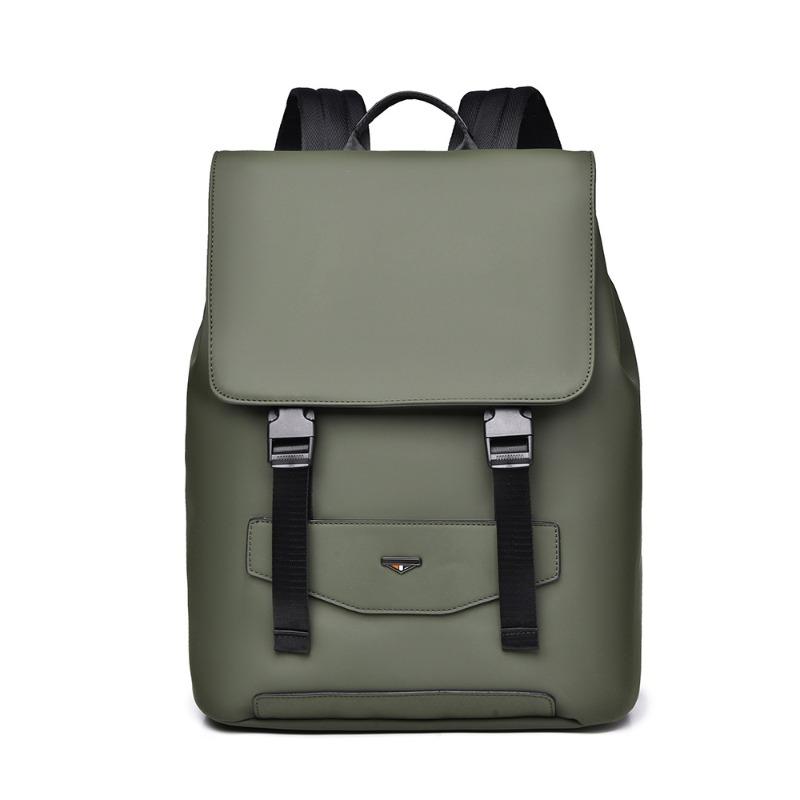 

Водонепроницаемый рюкзак Рюкзак Большой вместимости Высококачественная мужская дорожная сумка Одна сумка Многоцелевая Деловая повседневная сумка для компьютера Мужская зелёный