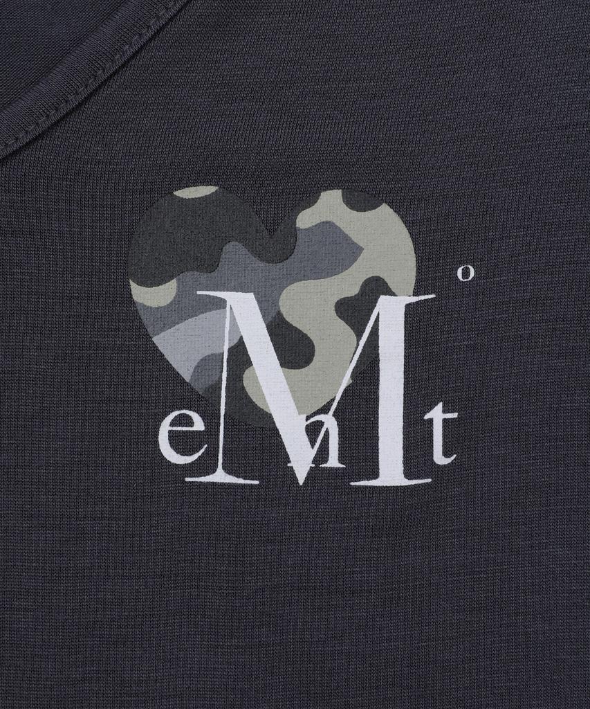MUCENT Veint Heart Camo V-Neck Short Sleeve T-Shirt (3 Colors)