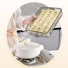 Stackable Dumpling Storage Box With Date Timer for Freezer Use Clear Food Container Set for Kitchen Organization