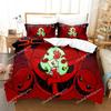 Anime Panty Stocking Bedding Set Duvet Cover Bed Set Quilt Cover Pillowcase Comforter King Queen Size Boys Adult Bedding Set