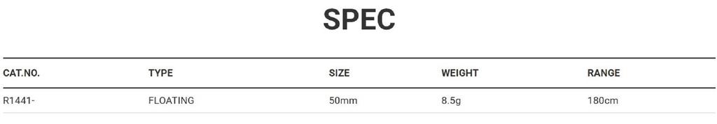 Yo Zuri 3DR-X Crank MR 50F Floating Lure R1441-MFT (6698)