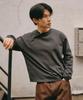 XERO Side Henley Neck Long Sleeve [Charcoal]