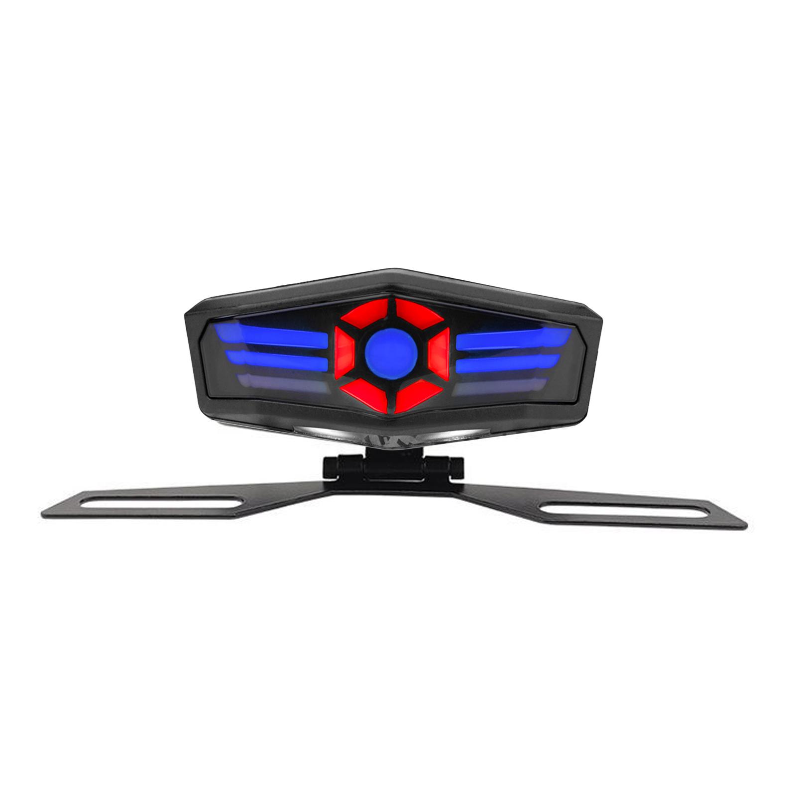 

Аксессуары для модификации мотоцикла Интегрированный светодиодный задний фонарь с указателем поворота и подсветкой номерного знака синий