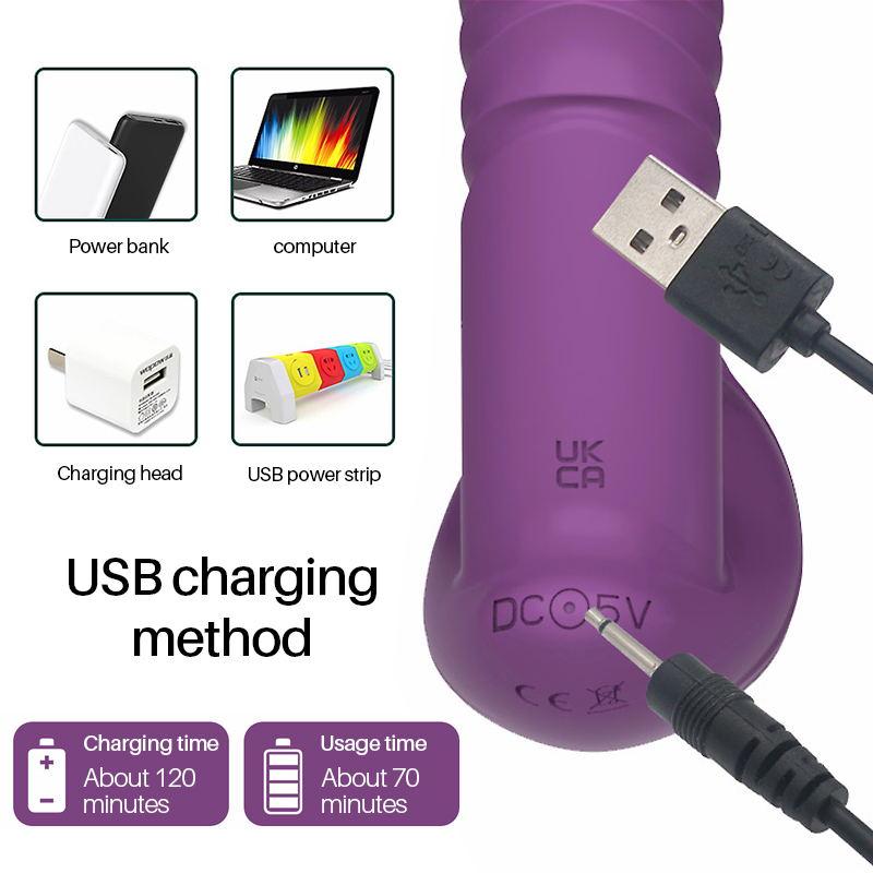 Vibradores vibratórios sem fio, sucção potente, estimulador de clitóris e ponto G, massageador de vagina