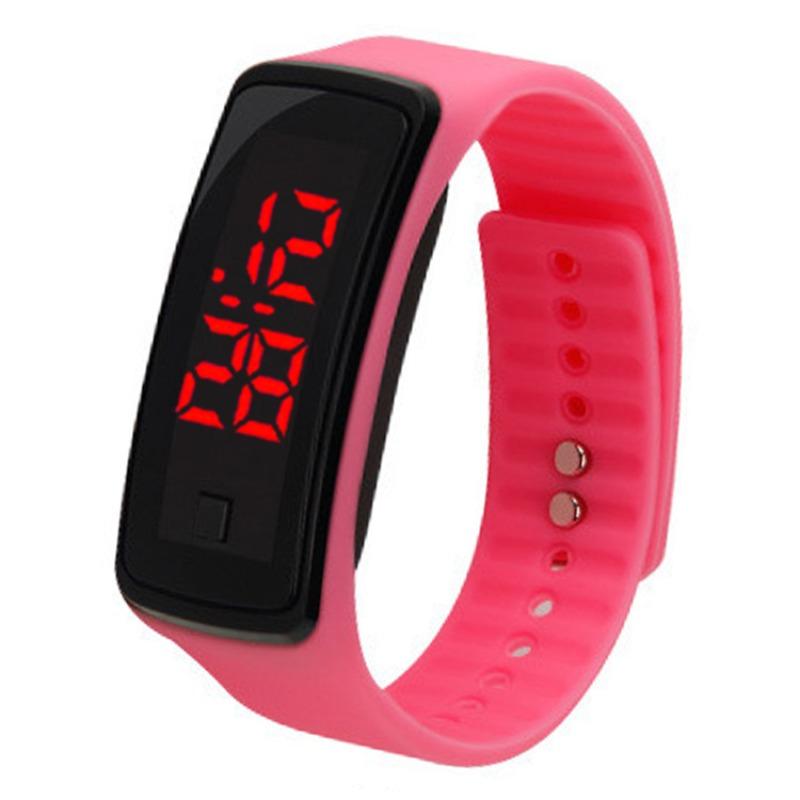 Fashion Sports Second-generation Led Watch for Boys and Girls, Children's Sunglasses, Electronic Bracelet, Silicone Gift, Electronic Watch