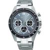 SEIKO 1 5 Second Chronograph Quartz Wristwatch Mens SBTR027 Blue Gray Metallic