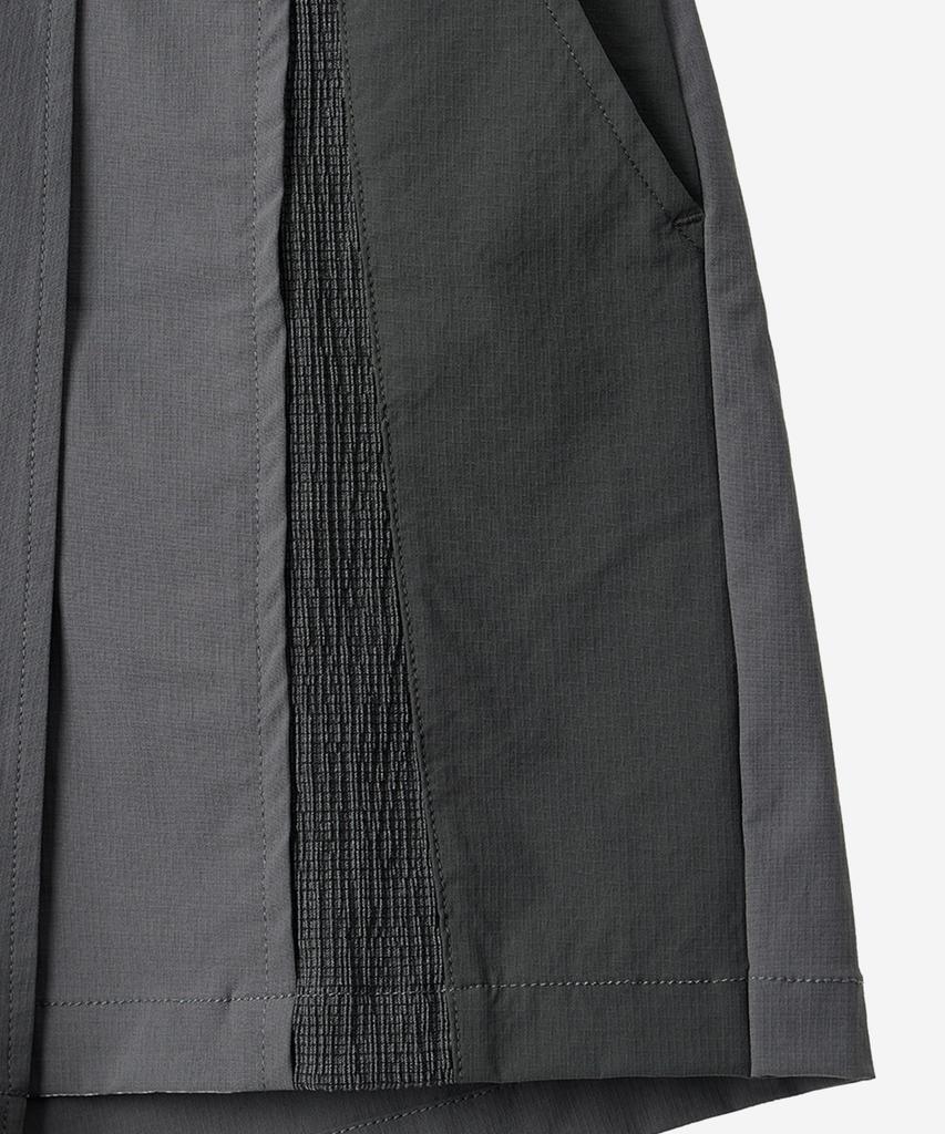 NODE LABS Dev:6 Wrap Skirt Pants_Dark Gray