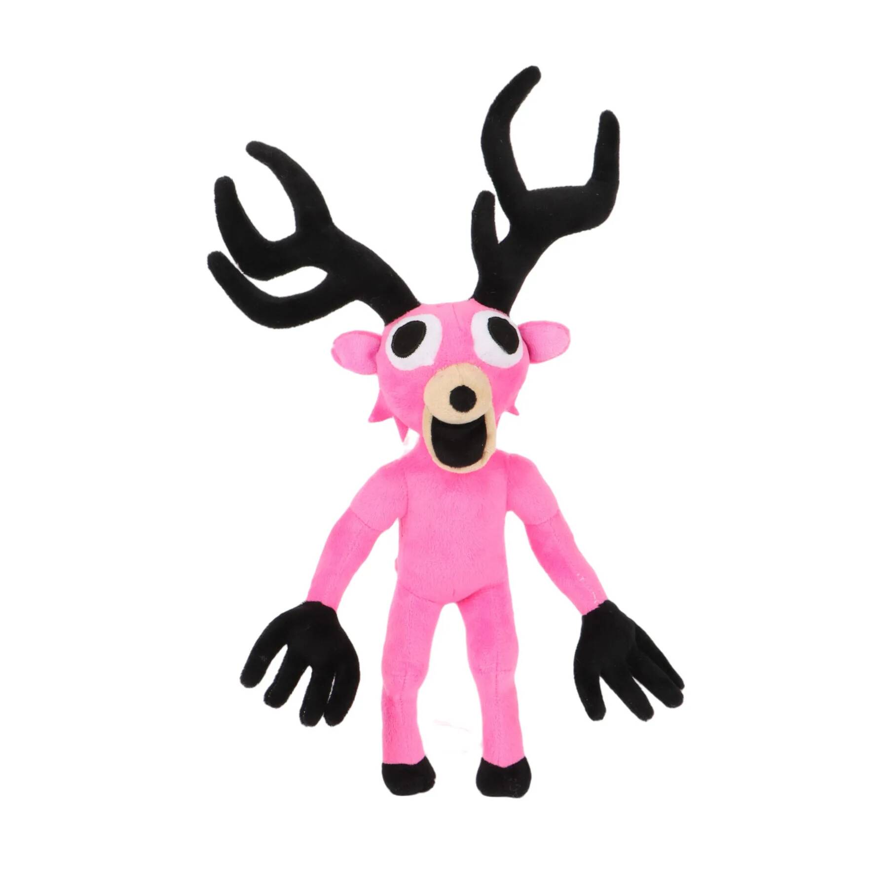 

New 99 Nights In The Forest Black Cat Plush Cute Pink Baby Deer Stuffed Doll Funny Blue Owl Red Goat Plush Toy For Kid Gifts