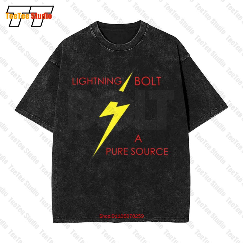 Lightning Bolt Vintage Oversized TShirt THA S