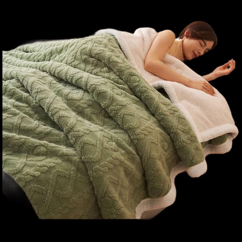 Nanjiren Flannel Lambswool Winter Blanket