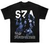 SZA Graphic T Shirt Y2K R&B Music Artist Tee Streetwear Cotton Unisex S-3XL