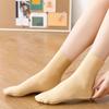 4 Pairs of Women's Socks Women's Center Tube Socks New Cotton Ice Silk Candy Color Versatile and Customizable Cut Socks At Will