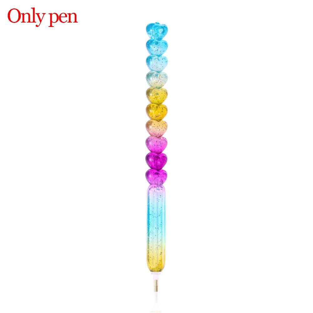 

Симпатичная вышивка в форме сердца Алмазная картина Швейные принадлежности Точечная дрель Ручка для вышивки крестом Only pen