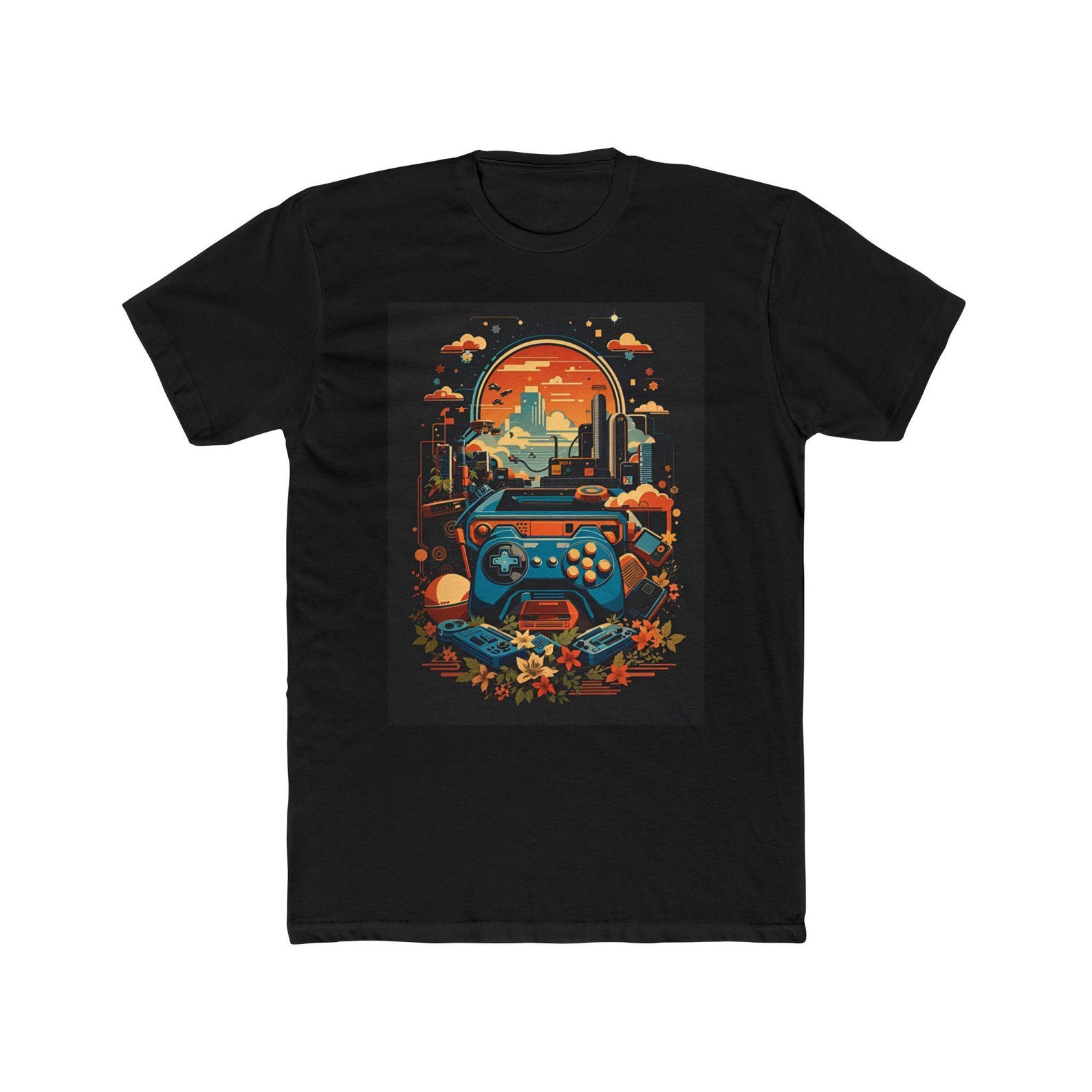 Retro Gaming - Men s Cotton Crew Tee 3XL