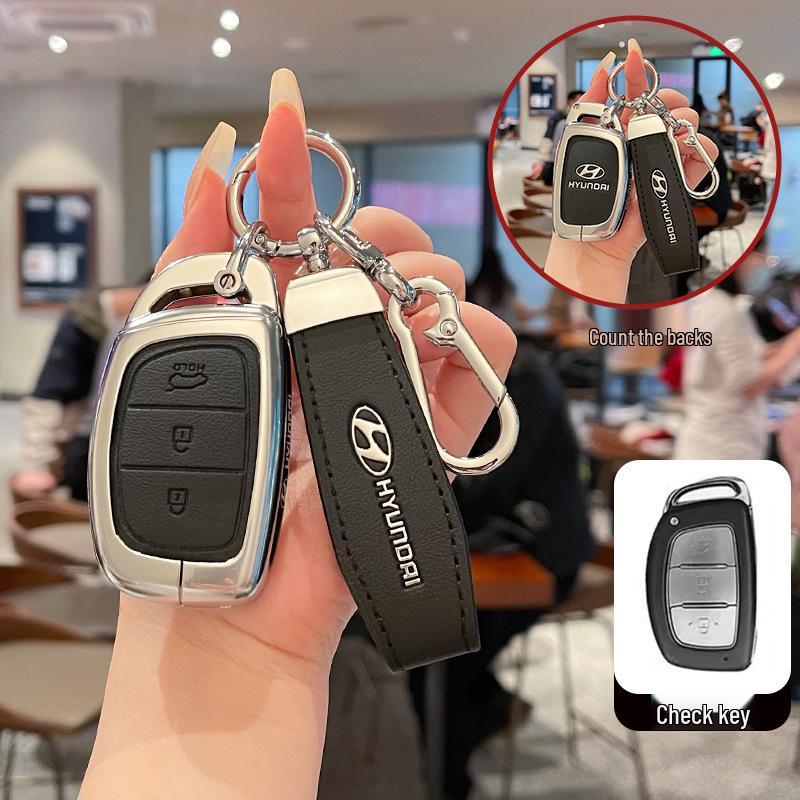 Hyundai Key Case Compatible with Mingtu, ix35, ix25, Langdong, Lingdong, Tusheng, Sonata 9, Reina Models