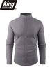 Men's Cotton Plain Collar Shirt Long Sleeve Formal Casual Lightweight Breathable Solid Color Button Down Men's Tops