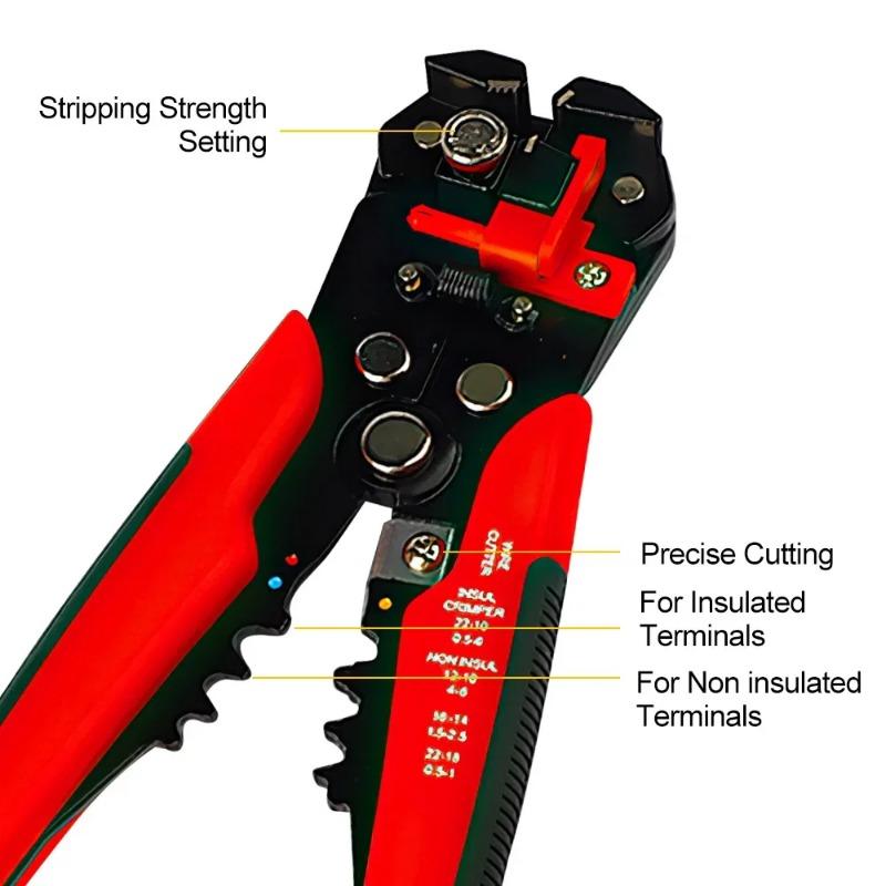Highly Enhanced Dependable Automatic Wire Stripper for Effortless Productivity In the Workshop. Top-Quality Precision Tool for D