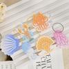 Silicone Pendant Mold Crafts Molds Marine Animal Shaped Keychain Moulds Silicone Material Gift for DIY Hand Making Lover