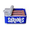 Mini Sardine Tin Fidgety Clicking Toy, Novelty Press‑to‑Clicking Anxiety Relief Toy, Portable Backpack Keychain Pendant for Daily Play