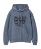 Kiki Pigment Graphic Hoodie Sweat Blue
