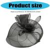 Vintage Mesh Flower Hairband Hair Accessory For Bride Parties With Bendable Band And Comfortable Headbands Design