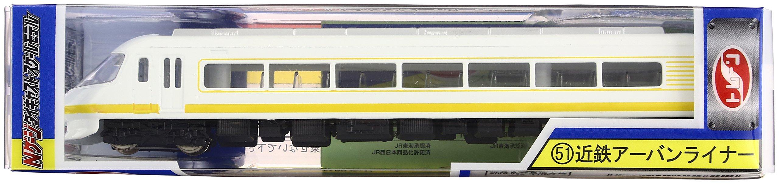 

[NEW] Train N gauge die-cast scale model No.51 Kintetsu Urban Liner