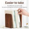 Books Holders Table Picture Album Holders for Displaying Books Wooden Books Stand, Elegant Design Bookends Bookshelfs