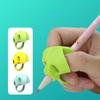 1Pc Finger Silicone Pencil Cuffs Child Pencil Adapter Writing Corrector Stationery Aid Grip Posture Correction Device
