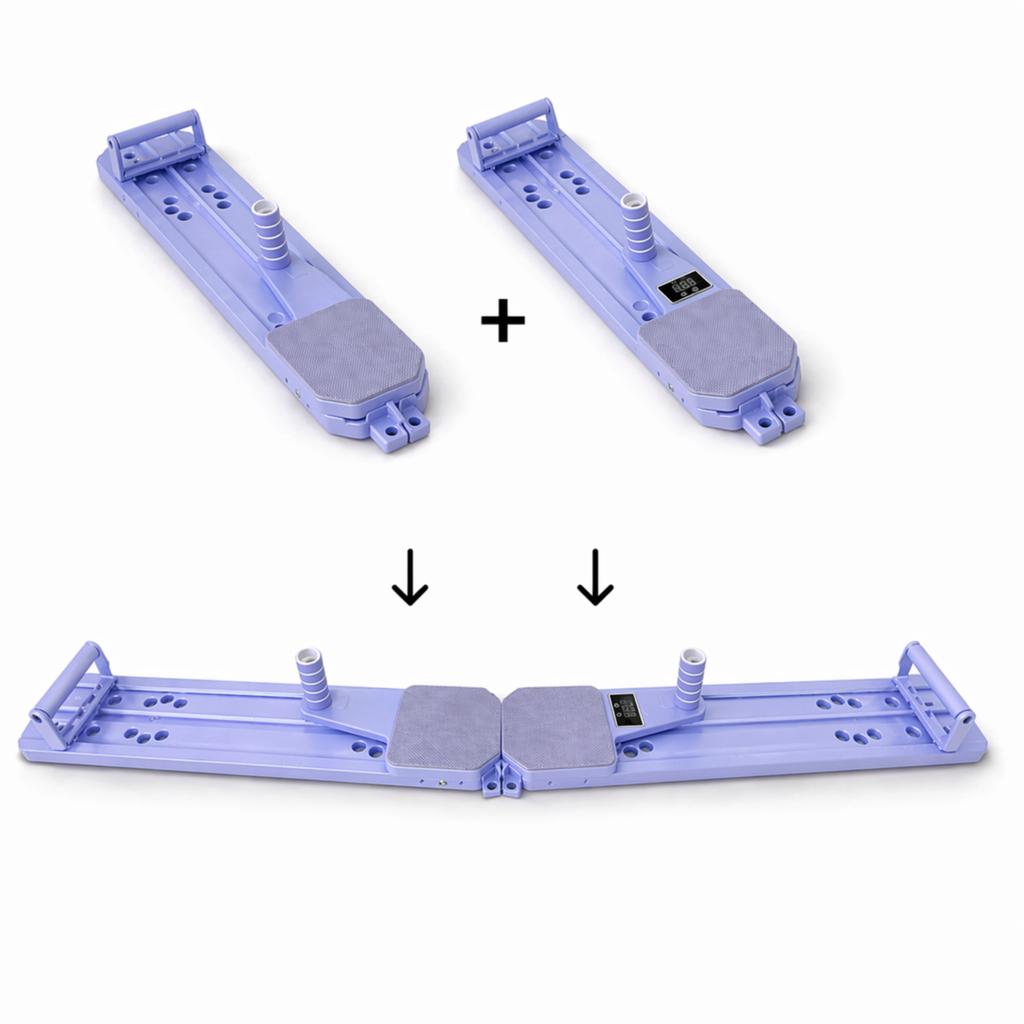 Pilates board interactive strength calisthenics stretching fitness cardio pilates resistance bands nova mat