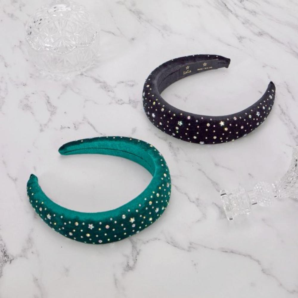 Lala Samt Stern Glänzend Haarband H689