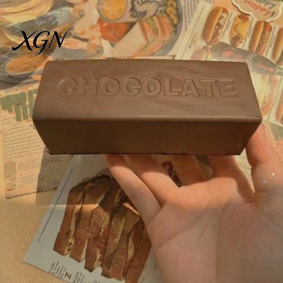 Chocolate Soft Fidget Toy Squeeze Slow Rising Stress Relief Pinch for Anxiety Office School Travel Sensory