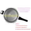 Silicone Rubber Gasket Sealing Ring High Temperature Resistant For Aluminum Pressure Cooker 18/20/22/24/26/28/30/32/34/36Cm