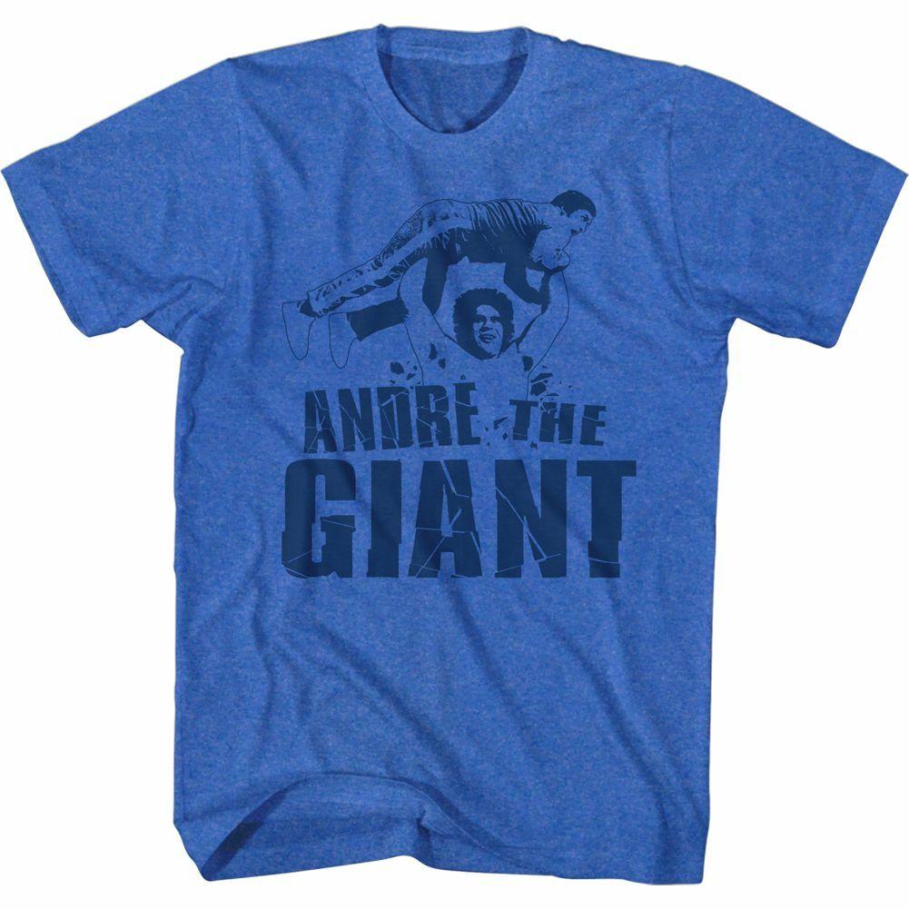 Andre The Giant Andre Blue Royal T-Shirt M