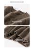 Women's Round Neck Cable Knit Cashmere Sweater - Thickened and Loose Fit for Autumn/Winter