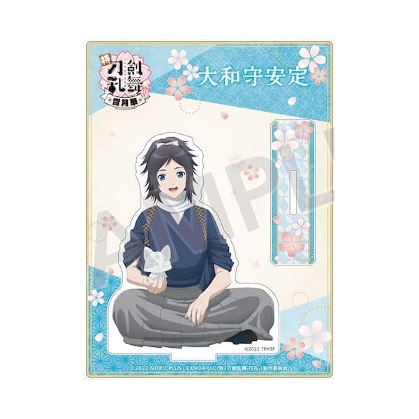 

Специальная акриловая подставка Ранбу Ханамару Сецугекка с оригинальной иллюстрацией Яматоноками Ясуда Тукен - - - -