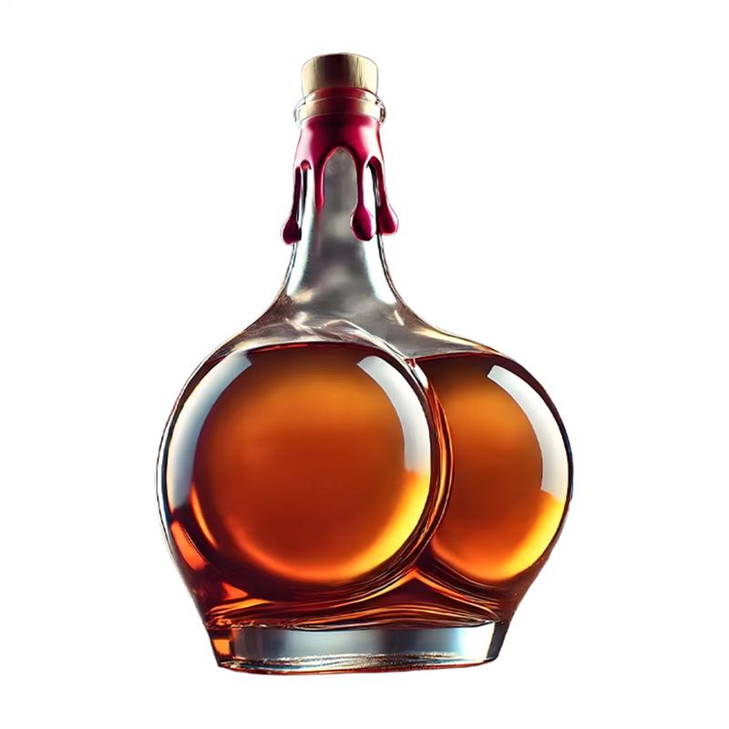 Novelty Design Barware Wine Glass Bottle Drinking Container Whiskey Decanters For Liquor Bourbon Tequila Vodka Red Wine