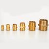 Quick Fit Adapter Brass Brass Tube Fitting Male Thread BSP Brass Nipple 1/8" 1/4" 3/8" 1/2" 3/4" 1" BSP Coupler Fitting