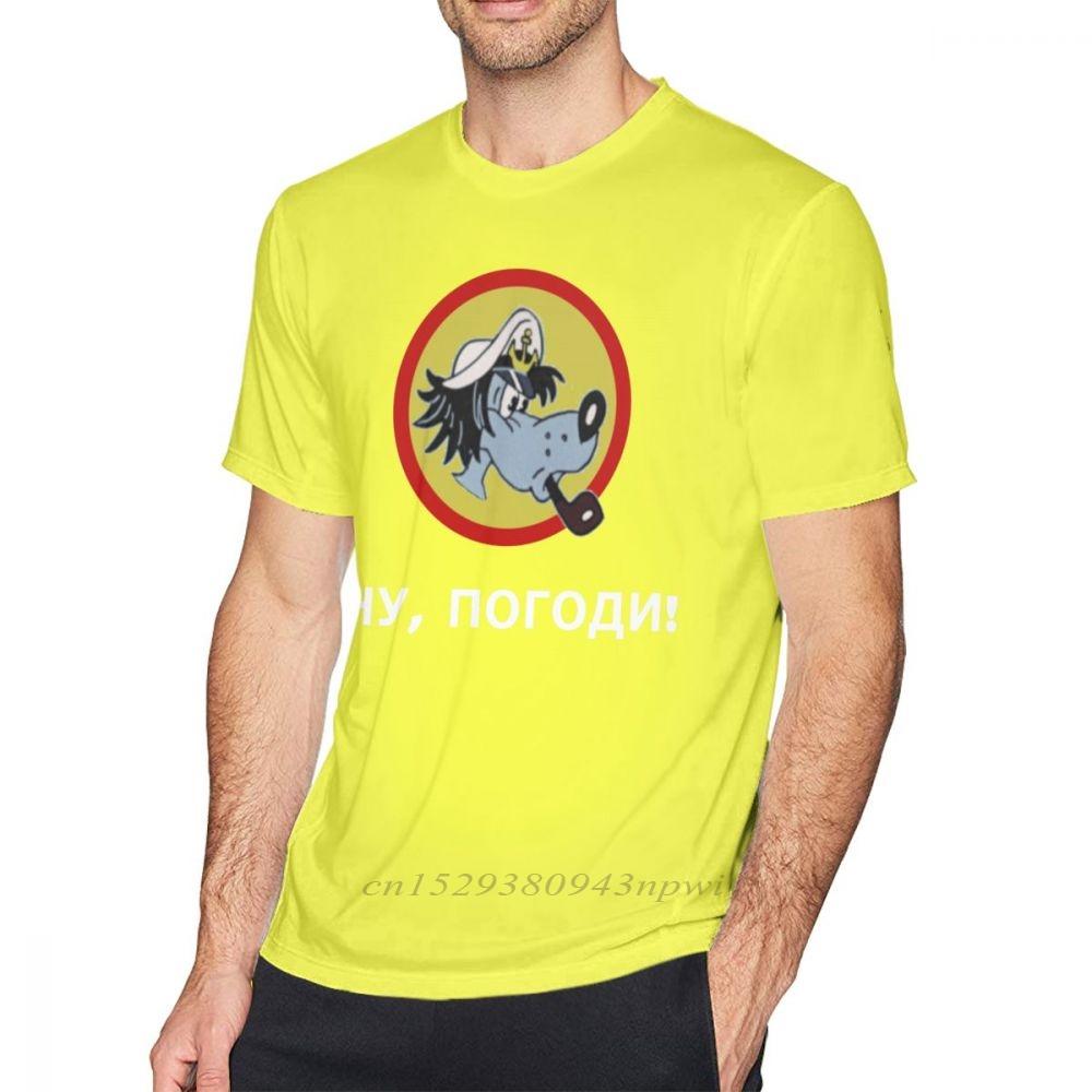 Nu Pogodi T Shirt Nu Pogodi Wolf Tshirt Unisexs 100 Cotton Tee Shirt Printed Short Sleeves Beach Plus Size Fun Tshirt