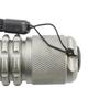 Heavy and Sturdy LED Flashlight Made of Metal with Simple Waterproofing for a Secure Grip