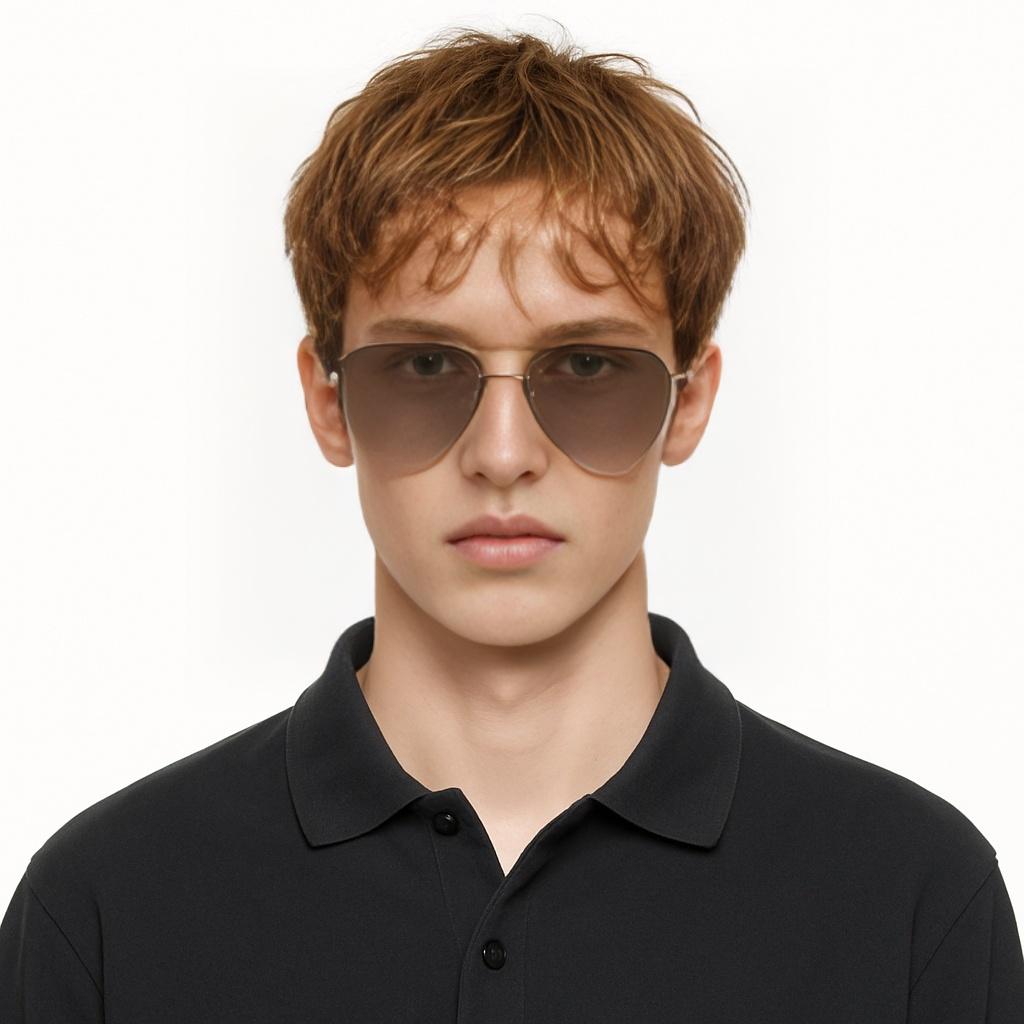 Emporio Armani Aviator Sunglasses Unisex sunglasses EA2046D-30036G
