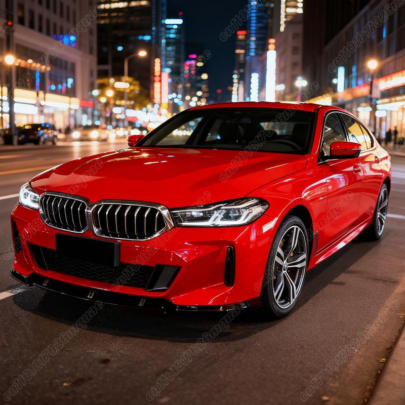 For BMW 6 Series GT G32 630i 640i 630d 640d 2019 2020 2021 2022 M Sport Automobile Front Bumper Spoiler Lip Decoration Body Kit