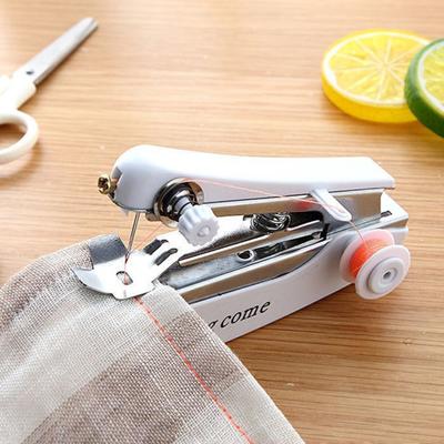 Small Sewing Machine Quick Suture Easy To Use Portable Compact Simple Operation Sew Tool ABS Mini Manual Sewing Machine Beginner