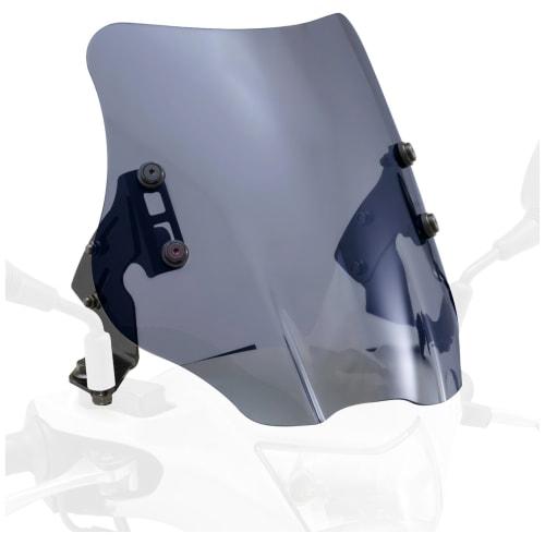 

Daytona Motorcycle Screen with Clamp Bar for Address V125 (07-09, 13) Windshield SS Series Short Smoke 79795